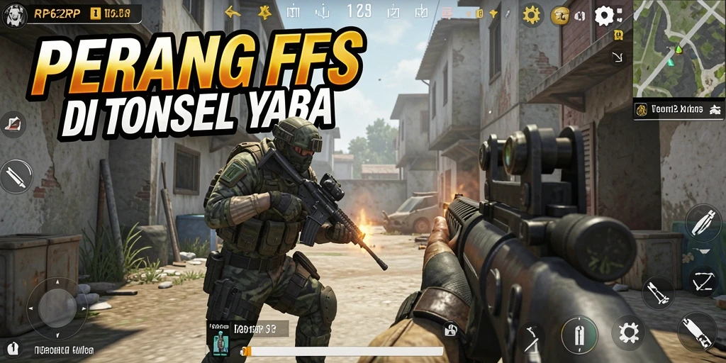 Tangkapan layar utama dari gameplay RP62RP yang mendebarkan.
