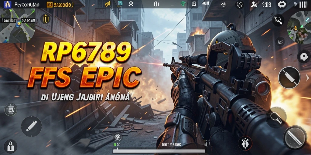 Gameplay RP6789 yang menegangkan dengan aksi cepat.