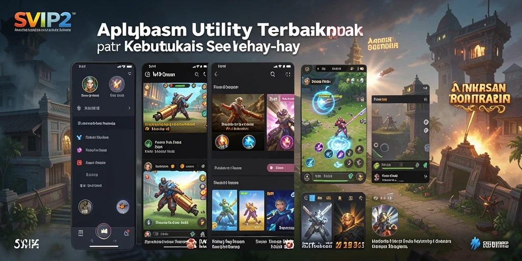 Tampilan antarmuka pengguna SVIP2 yang menarik dan intuitif.